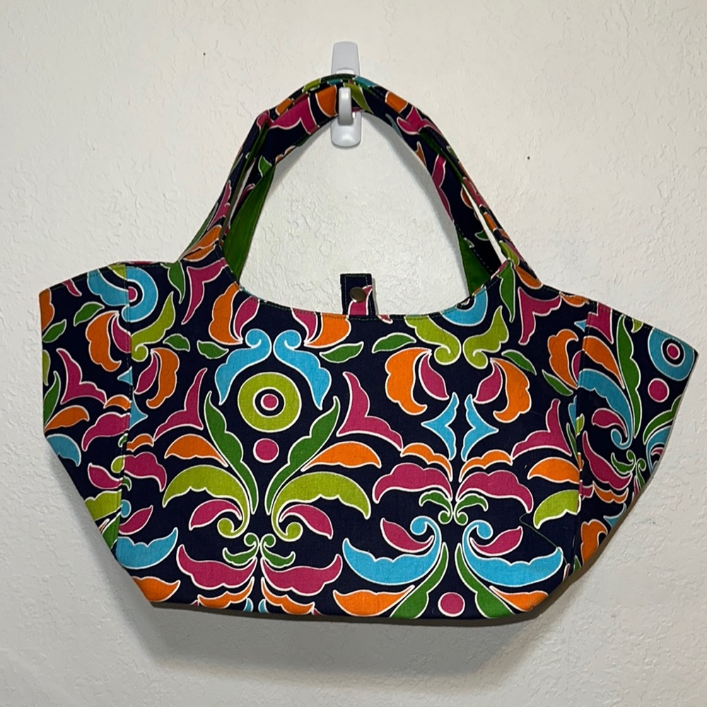 Floral Multicolor Tote Bag Buckhead Betties